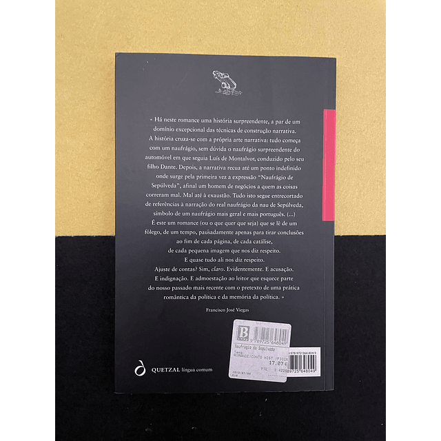 Vasco Graça Moura - Naufrágio de Sepúlveda