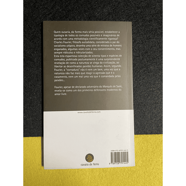 Charles Fourier - Dos cornudos: suas espécies e tipos