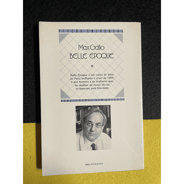 Max Gallo - Belle Époque
