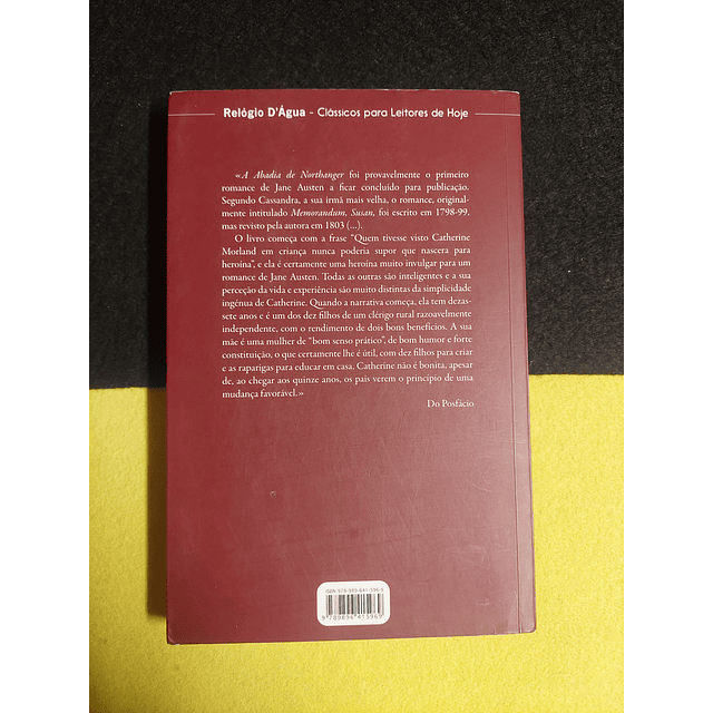 Jane Austen - A Abadia de Northanger