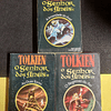 Tolkien - O senhor dos anéis. 3 volumes. LIVRO DE BOLSO