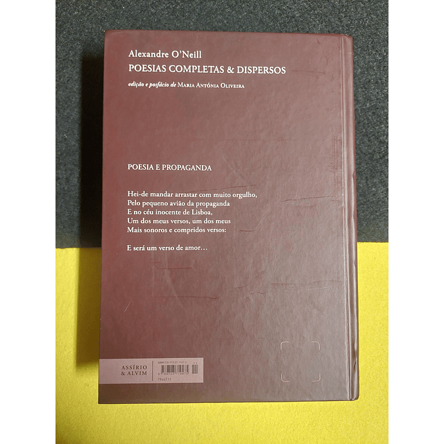 Alexandre O' Neil - Poesias completas & dispersos