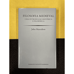 John Marenbon - Filosofia Medieval