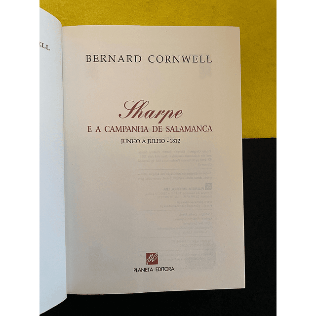 Bernard Cornwell - Sharpe e a campanha de Salamanca