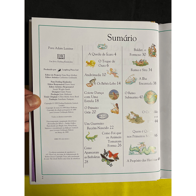 Mary Hoffman - O Meu primeiro livro de Mitos