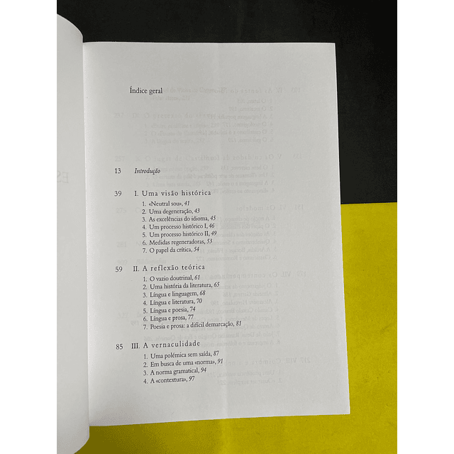 Fernando Venâncio - Estilo e Preconceito: A língua literária em Portugal na época de Castilho