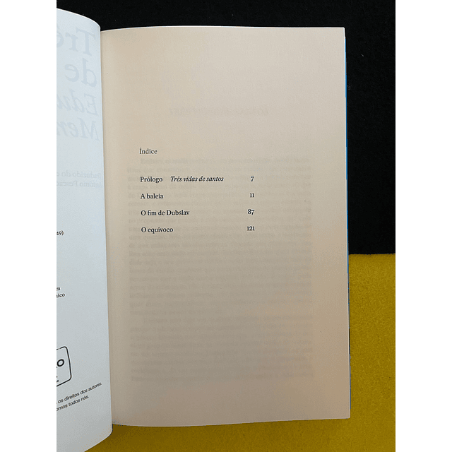 Eduardo Mendoza - Três vidas de santos