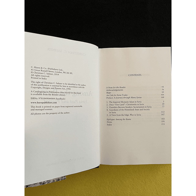 Christian C. Sahner - Among the ruins: Syria Past and Present