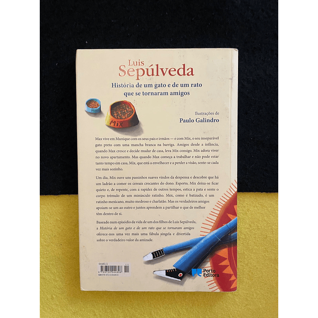 LuIs Sepúlveda - História de uma gato e de um rato que se tornaram amigos