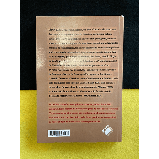 Lídia Jorge - O Dia dos Prodígios