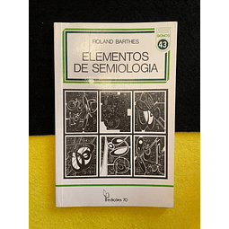 Roland Barthes - Elementos de Semiologia