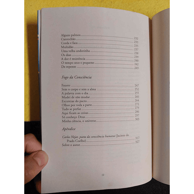 Carlos Nejar - Os dias pelos dias: Canga, O poço do calabouço, Árvore do mundo