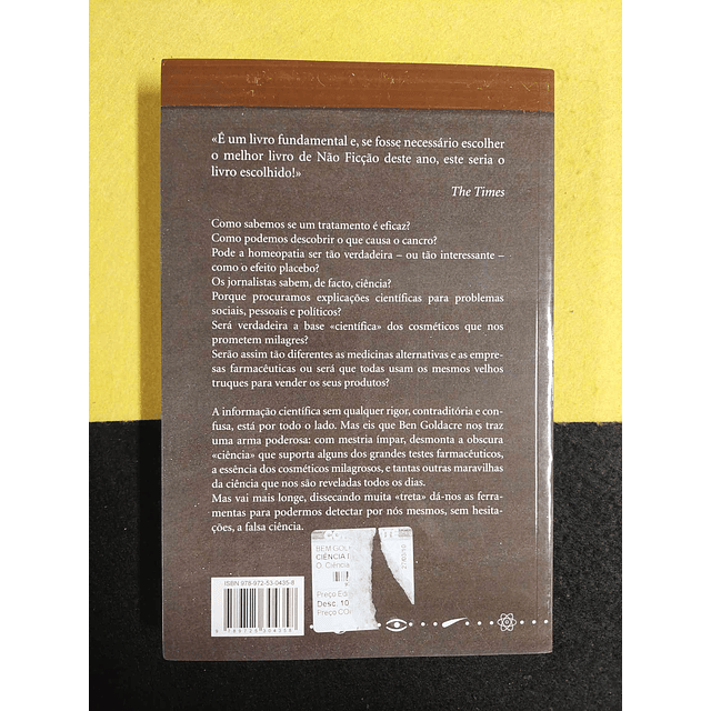 Ben Goldacre - Ciência da treta