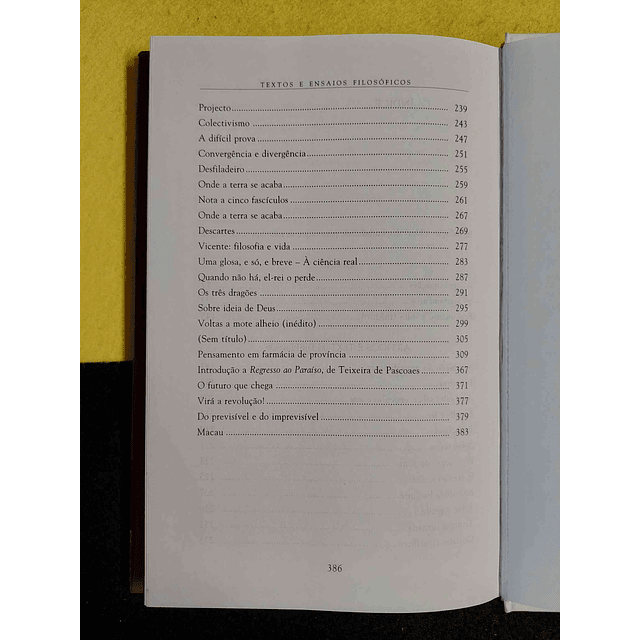 Agostinho da Silva - Textos e ensaios filosóficos II