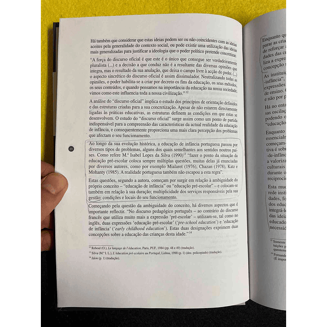 Maria João Cardona - Para a história da educação de infância em Portugal: O discurso oficial (1834-1990)
