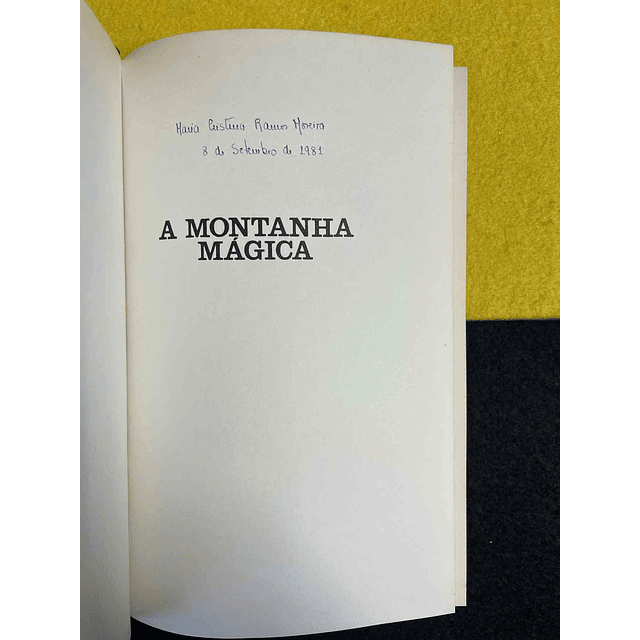 Thomas Mann - A montanha mágica
