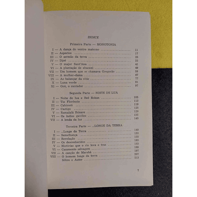 José Mauro de Vasconcelos - Longe da terra