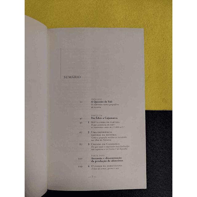 Jared Diamond - Armas, germes e aço: Os destinos das sociedades humanas