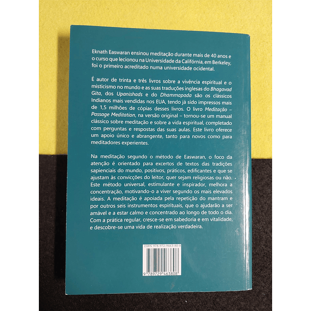 Eknath Easwaran - Meditação: Um programa de oito pontos para transformar a vida