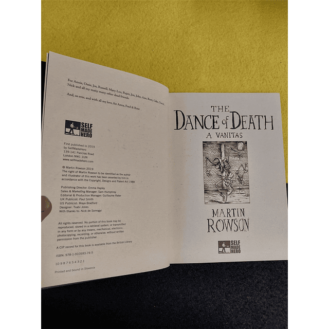 Martin Rowson -The Dance of Death: A Vanitas 