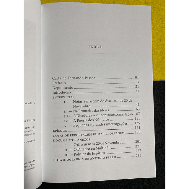 António Ferro - Salazar o homem e a sua obra