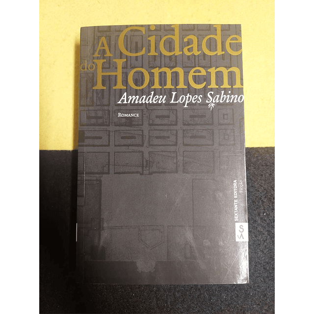 Amadeu Lopes Sabino - A cidade do homem