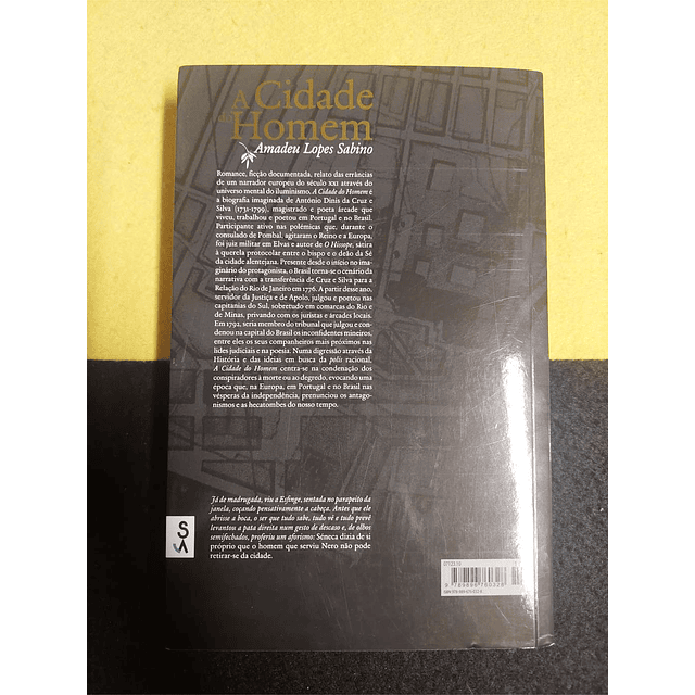 Amadeu Lopes Sabino - A cidade do homem