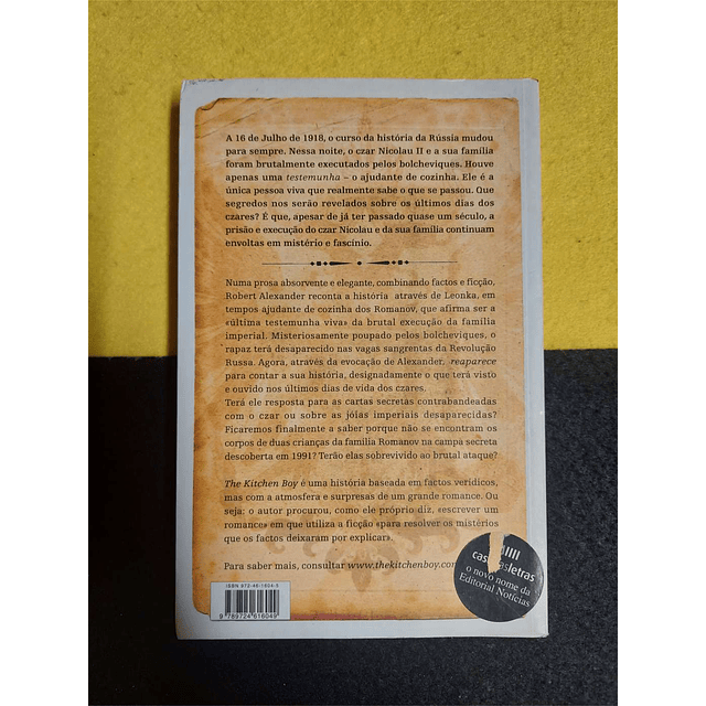 Robert Alexander - The kitchen boy: Os últimos dias dos Romanov