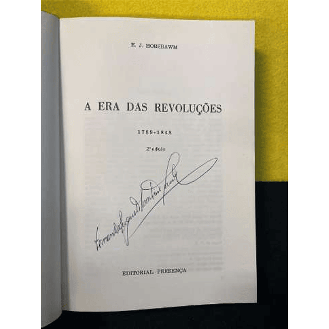 E. J. Hobsbawm - A era das revoluções
