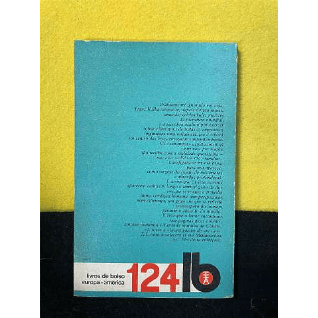 Kafka - A grande muralha da China. LIVRO DE BOLSO