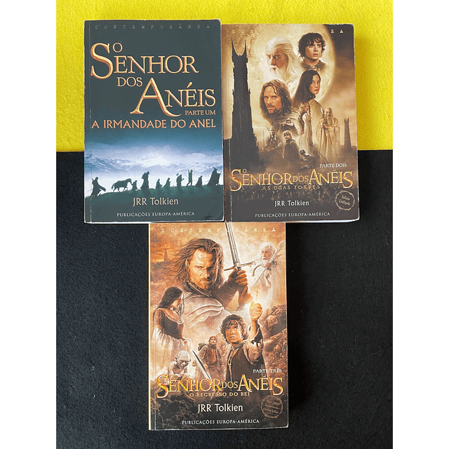 J. R. R. Tolkien - O senhor dos anéis, 3 Volumes