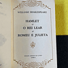 William Shakespeare - Hamlet, O rei Lear, Romeu e Julieta