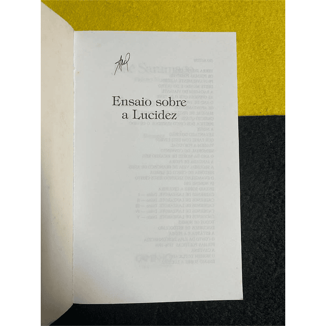 José Saramago - Ensaio sobre a lucidez