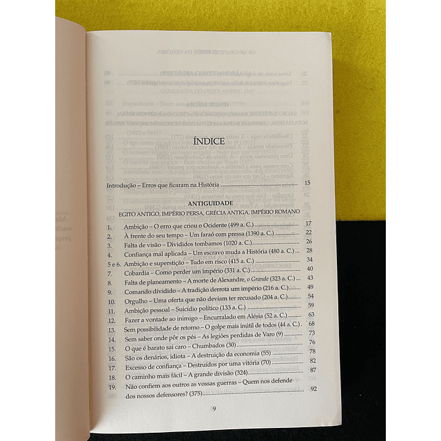 Bill Fawcett - Os 100 grandes erros da história 