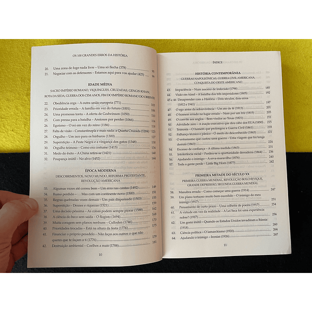 Bill Fawcett - Os 100 grandes erros da história 