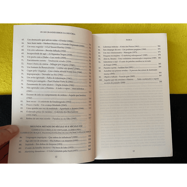 Bill Fawcett - Os 100 grandes erros da história 