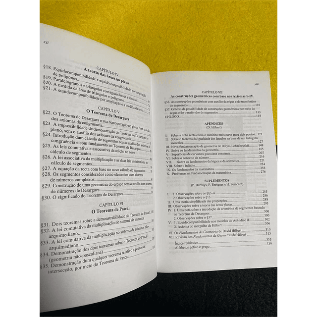David Hilbert - Fundamentos da geometria