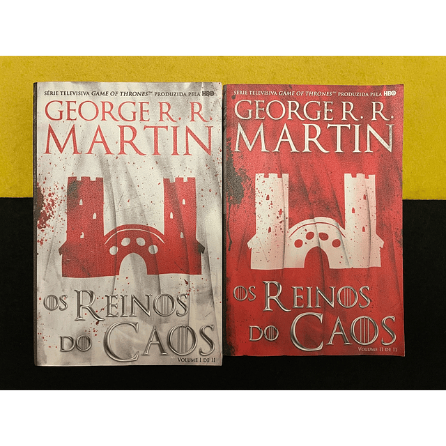 George R. R. Martin - Os reinos do caos, 2 Volumes 