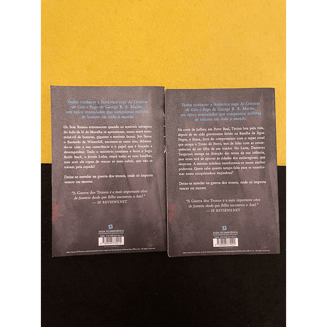 George R. R. Martin - A Tormenta de espadas, 2 Volumes 