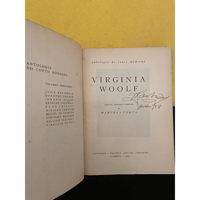 Virginia Woolf - Antologia do conto moderno