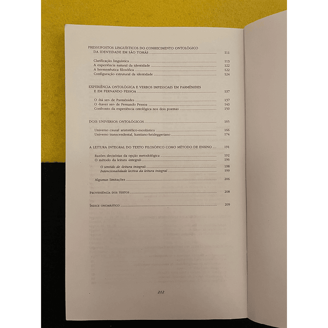 José Enes - Noeticidade e ontologia 