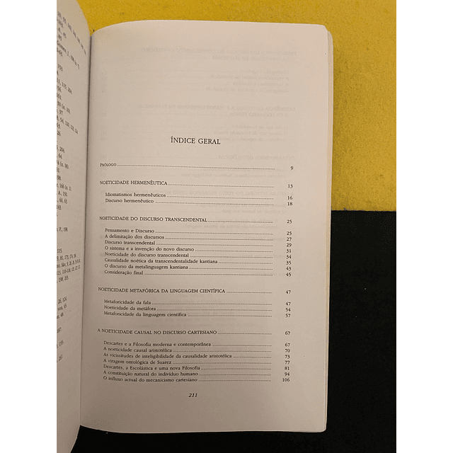 José Enes - Noeticidade e ontologia 