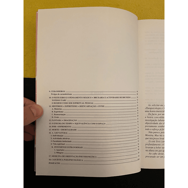 Domingos Gomes Moreira - Parapsicologia e vida mental