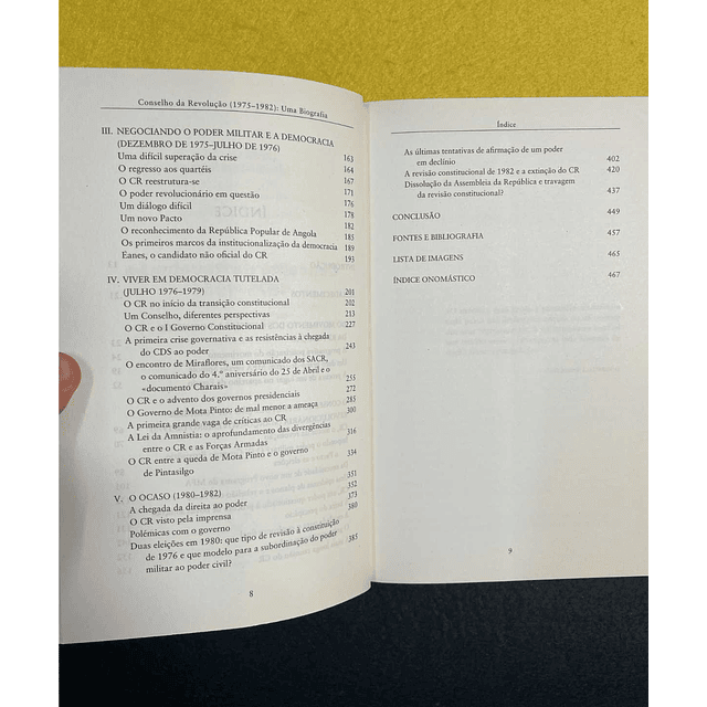 David Castaño - Conselho da revolução 1975-1982 (Uma biografia)