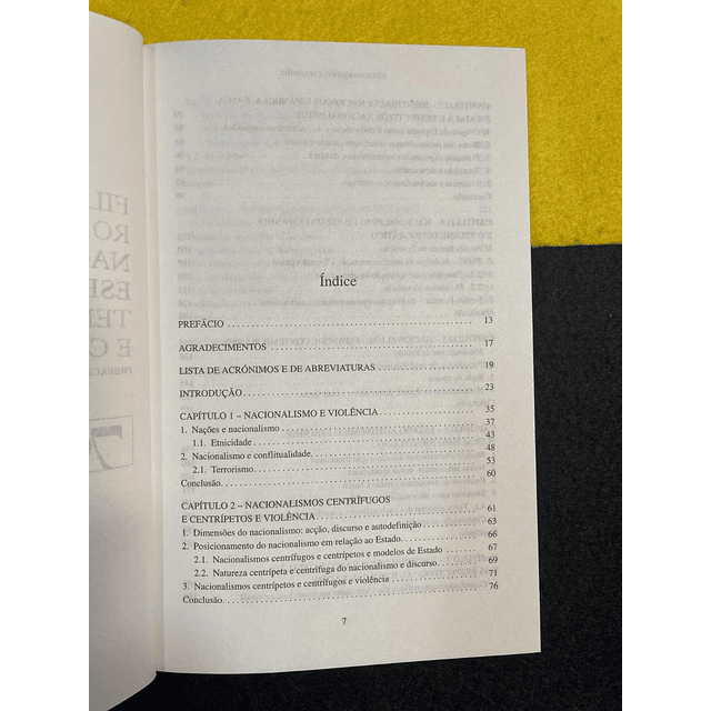 Filipe V. Romão - Nacionalismos espanhóis tensão e conflitualidade