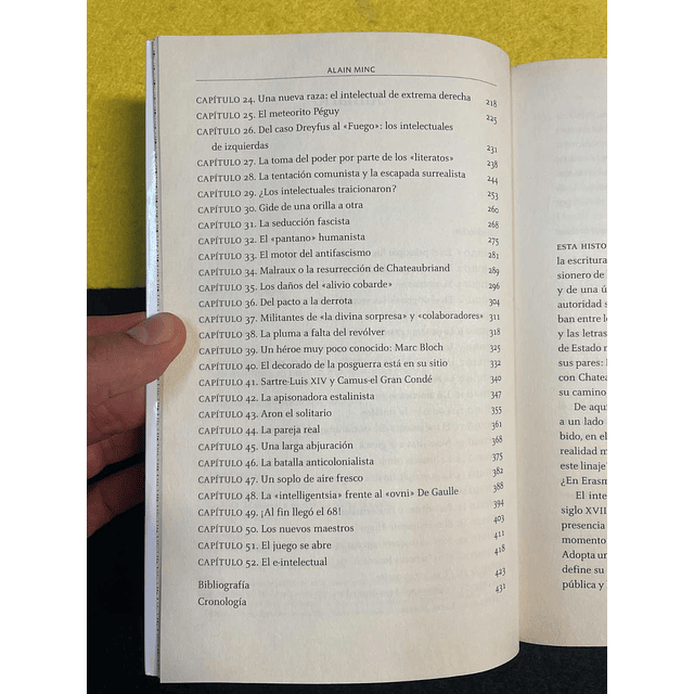 Alain Minc - Una historia política de los intelectuales 