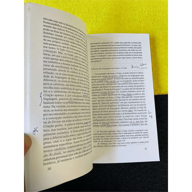 Gershom Scholem - O nome de deus, a teoria da linguagem e outros estudos de cabala e mística: Judaica II