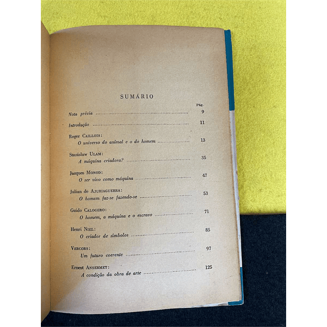 Vários - O «robot», o animal e o homem