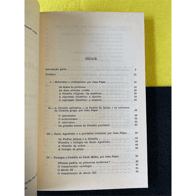 François Châtelet - História da filosofia: A filosofia medieval séc. I ao séc. XV, 2