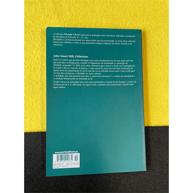 J. S. Mill - Utilitarismo